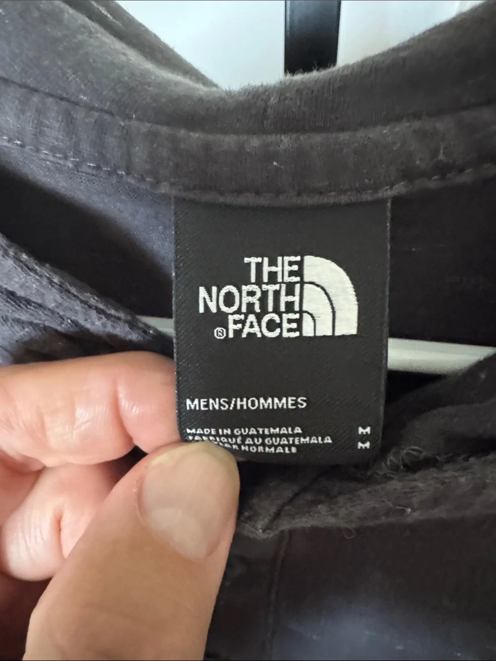 The North Face Black Hooded Henley Pullover